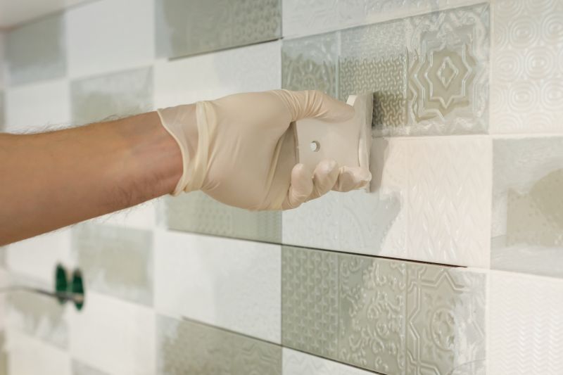 Glass Block Grout Repair